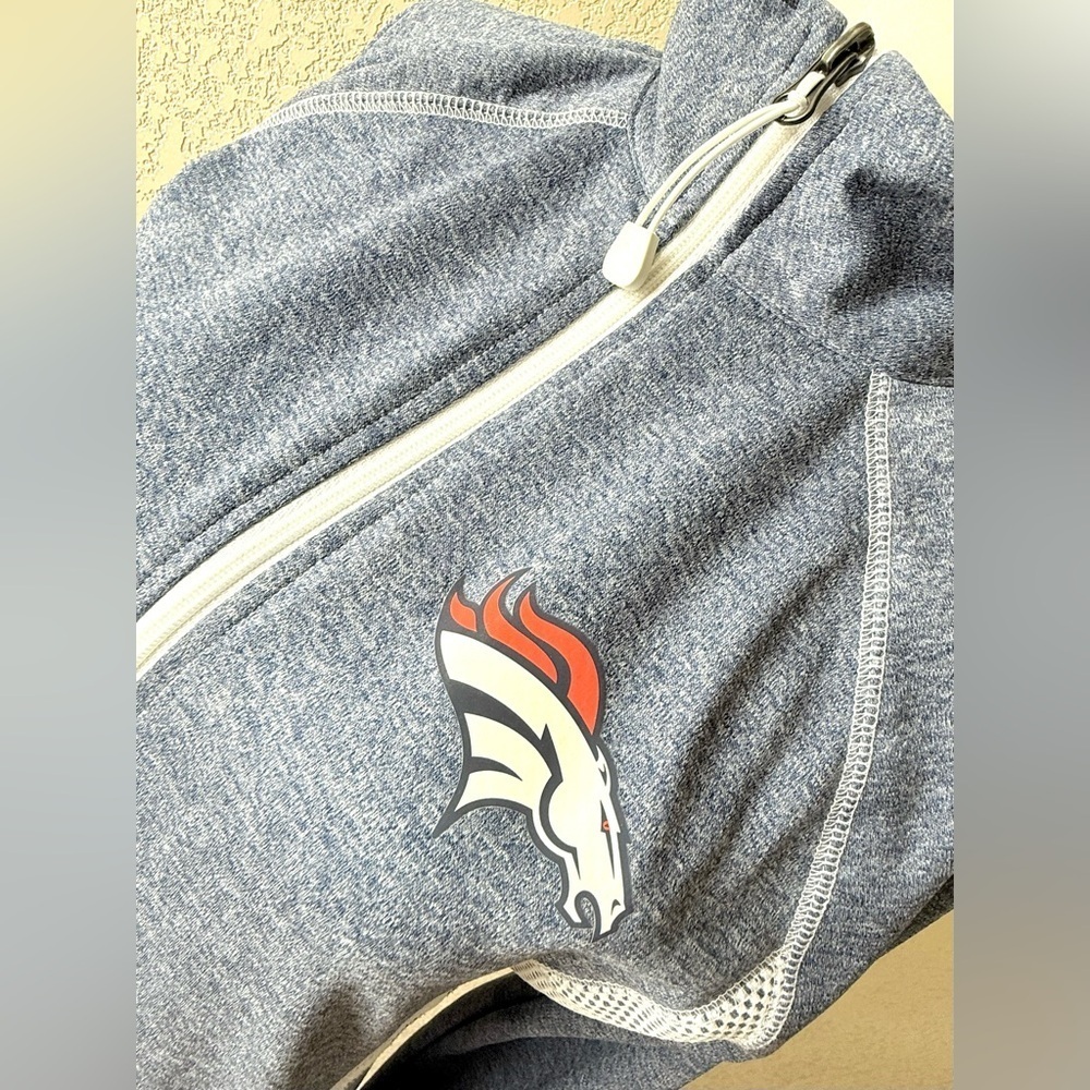 Majestic Denver Broncos Full-Zip Performance Jacket – Women’s Small - Picture 6 of 6